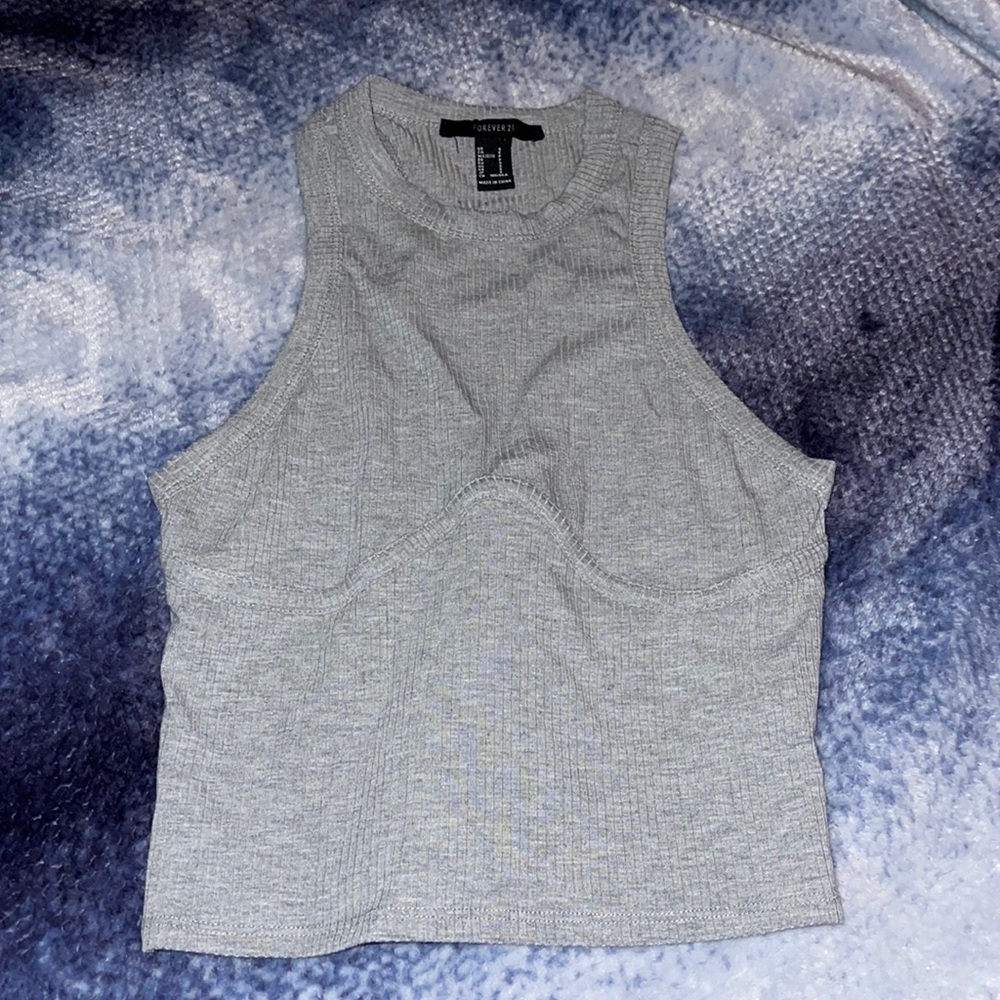 Brand new size S tank top in grey